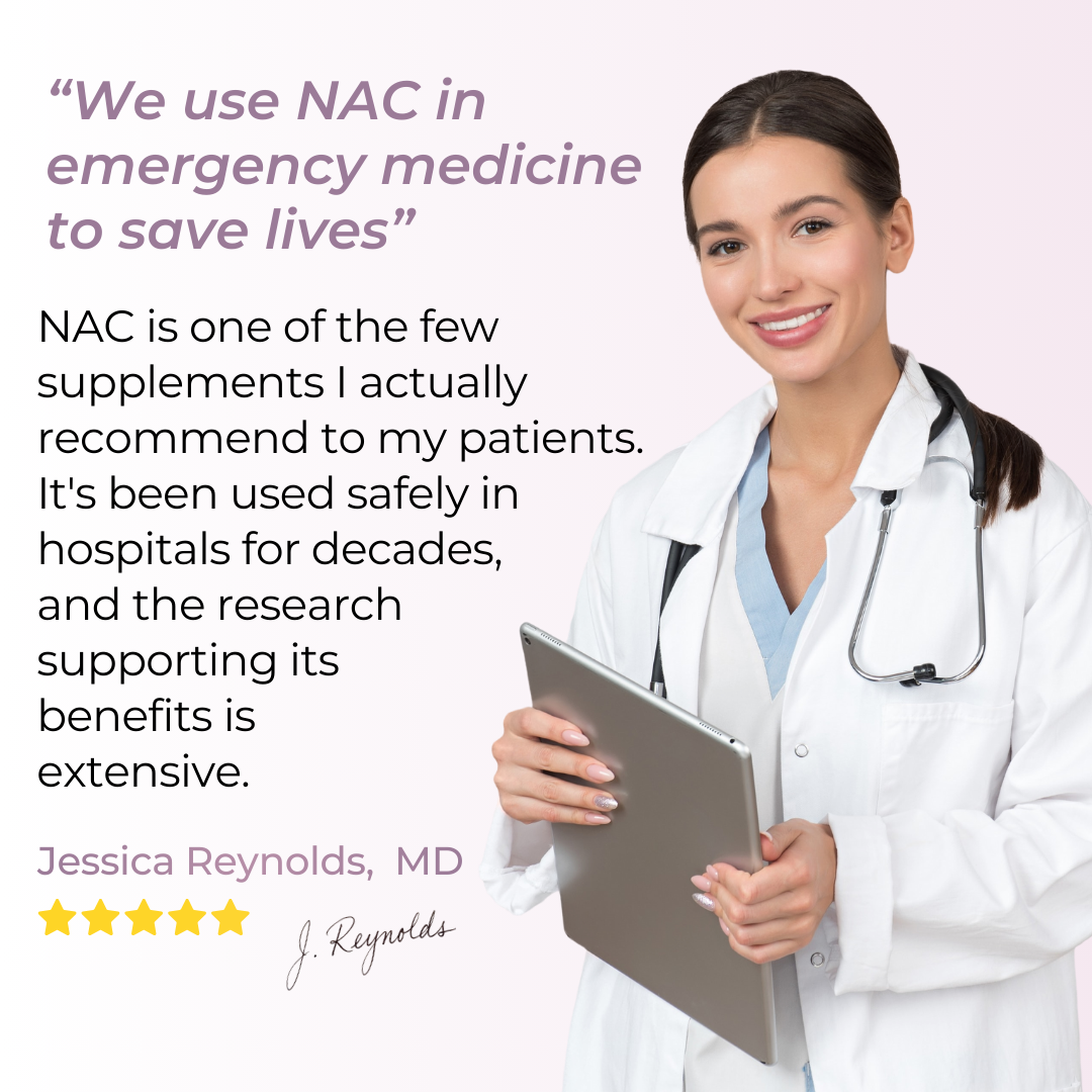 NAC | Restores Glutathione To Help Protect and Renew Your Body From Within